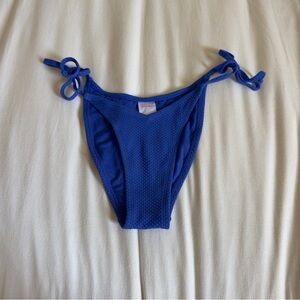 Target blue bathing suit bottoms SIZE: Small
